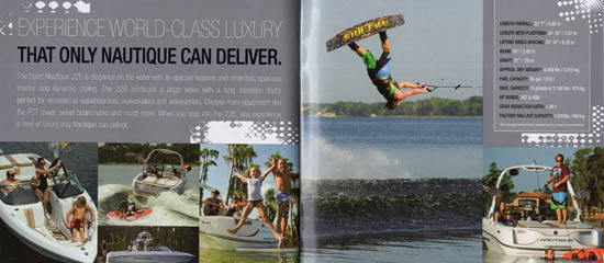 Correct Craft 2011 Nautique Box Brochure