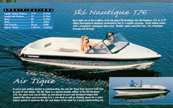 Correct Craft 1998 Nautiques Brochure