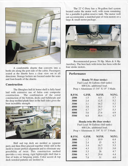 C-Dory 22 Cruiser Brochure