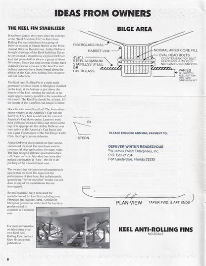 Defever Offshore Cruiser Newsletter - Summer 1993