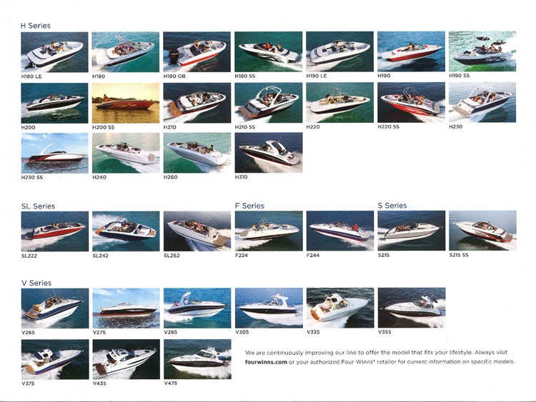 Four Winns 2011 Brochure