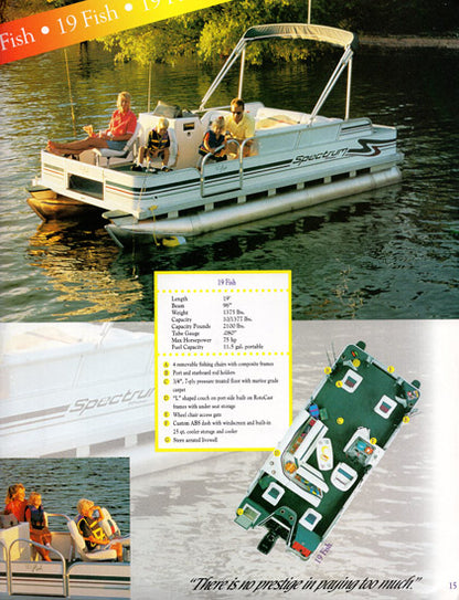 Fisher 1997 Spectrum Brochure