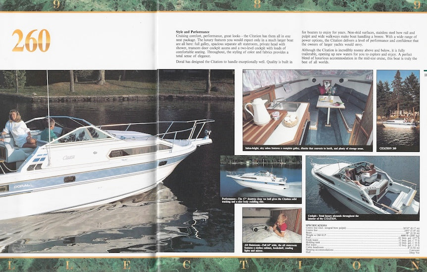 Doral 1989 Brochure