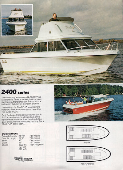 Glas Ply 1979 Brochure