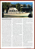 Grand Banks Eastbay 43 Power & Motoryacht Magazine Reprint Brochure