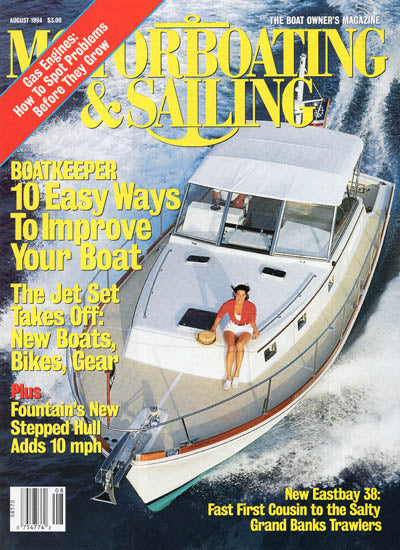 Grand Banks Eastbay 38 Motorboating & Sailing Magazine Reprint Brochure