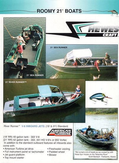 Hewescraft 1997 Brochure