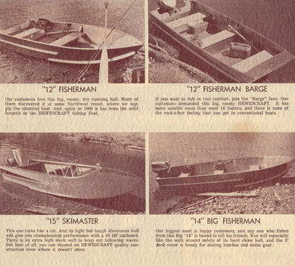 Hewescraft 1967 Brochure