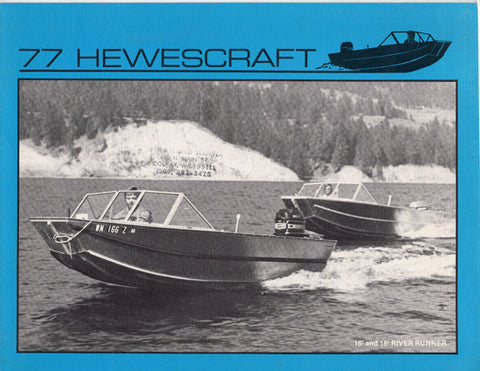 Hewescraft 1977 Brochure