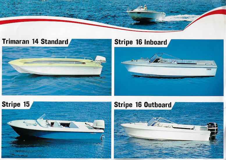 Yamaha 1970s Boat  Brochure