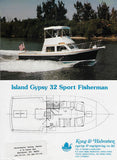 Island Gypsy 32 Sport Fisherman Brochure