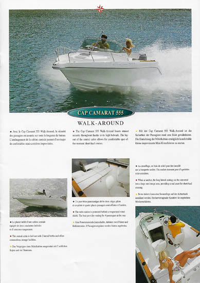 Jeanneau 2000 Cap Camarat Brochure