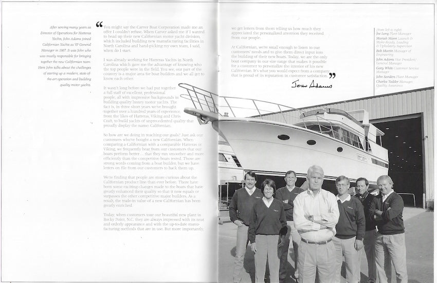 Carver Californian Construction Brochure