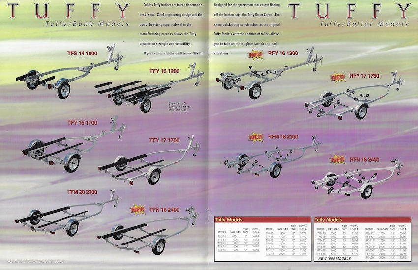 Calkins 1998 Trailer Brochure