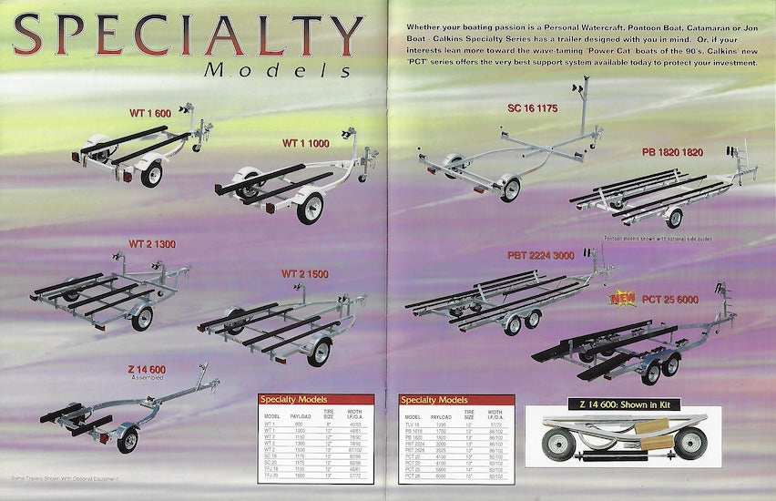 Calkins 1998 Trailer Brochure