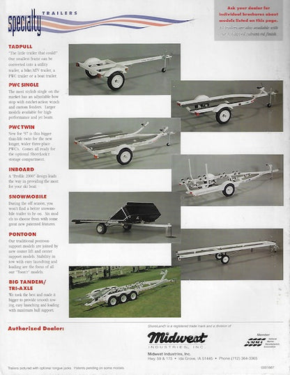 Shore Land'r 1997 Trailer Brochure