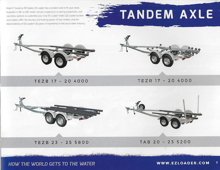 EZ Loader 2015/2016 Trailer Brochure