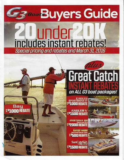 G3 2016 Buyers Guide Brochure