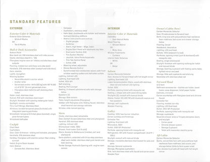 Galeon 385 HTS Specification Brochure