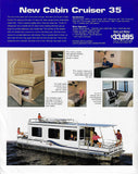 Sun Tracker 1996 Cabin Cruiser Brochure
