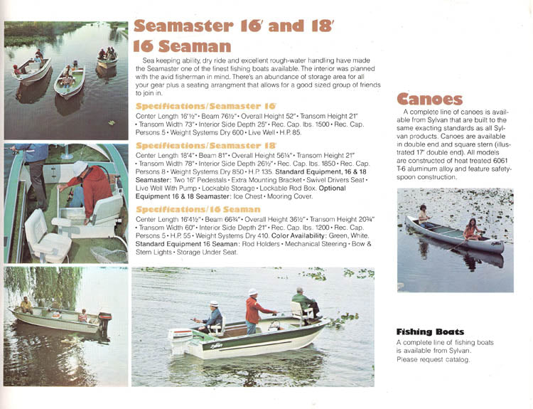 Sylvan 1978 Brochure