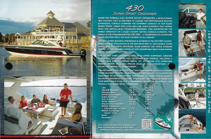 Formula 430 Super Sport Crossover Brochure
