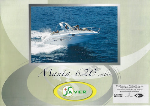 Savier Manta 620 Cabin Brochure