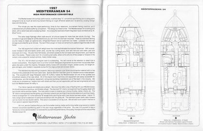 Mediterranean 54 Specification Brochure