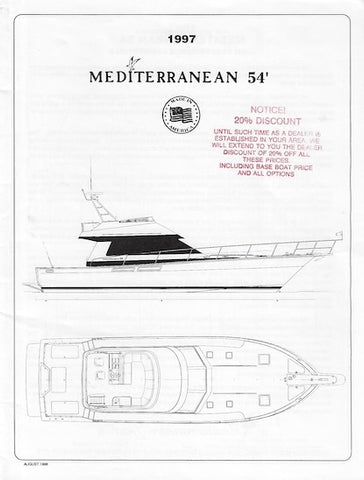 Mediterranean 54 Specification Brochure