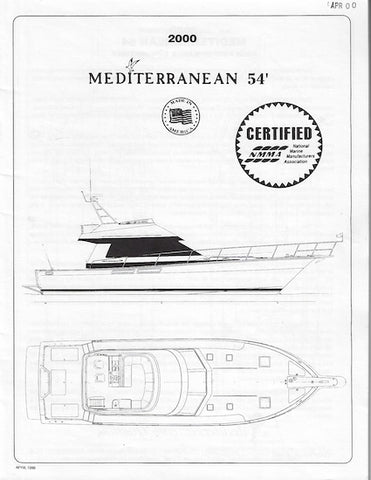 Mediterranean 54 Specification Brochure