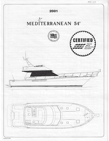 Mediterranean 54 Specification Brochure