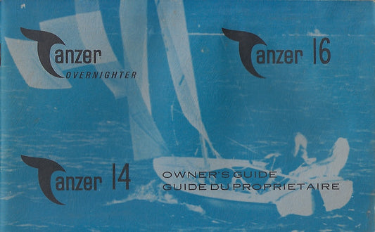 Tanzer 14, 16 & Overnighter Owners Manual