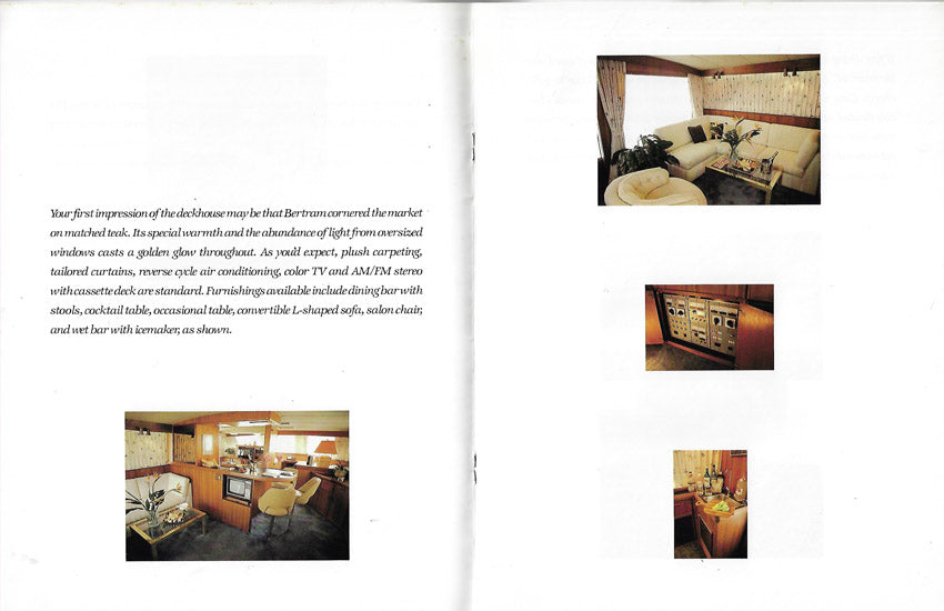 Bertram 54 Convertible Brochure