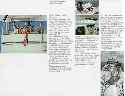 Bertram 58 Yacht Brochure