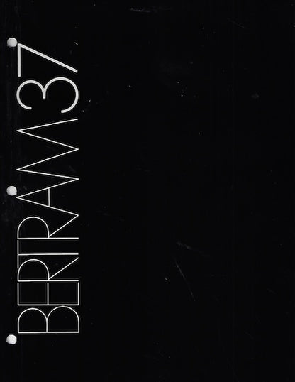 Bertram 37 Convertible Brochure