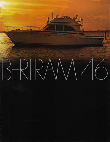 Bertram 46 Convertible Brochure