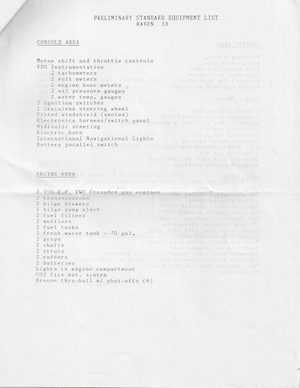 Raven information Packet