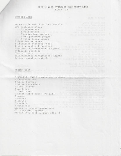 Raven information Packet