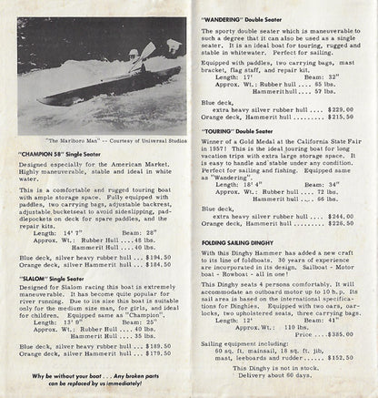 Hammer Folding Boat Brochure