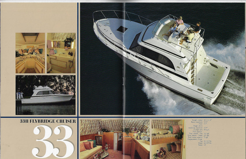 Bertram 1988 Brochure – SailInfo I boatbrochure.com