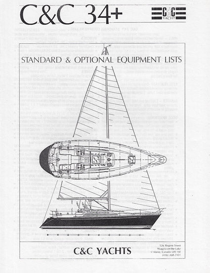 C&C 34+ Specification Brochure