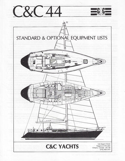 C&C 44 Specification Brochure