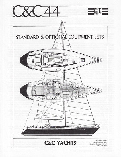C&C 44 Specification Brochure