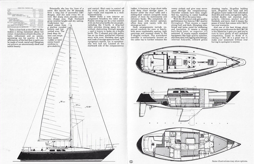 C&C 36 Brochure