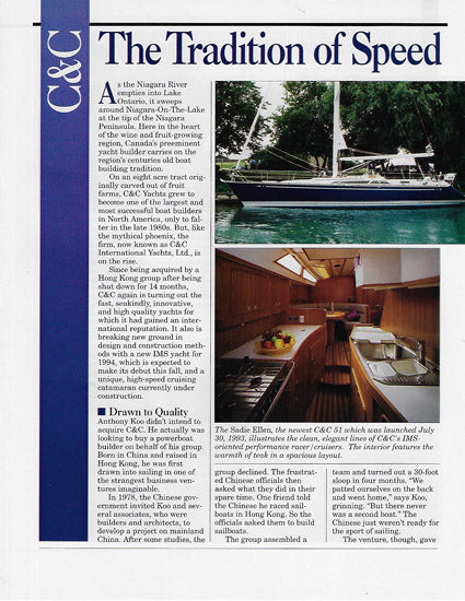C&C Newsletter Brochure