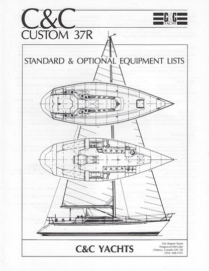 C&C 37R Specification Brochure