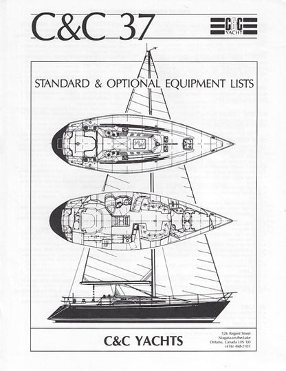 C&C 37 Specification Brochure