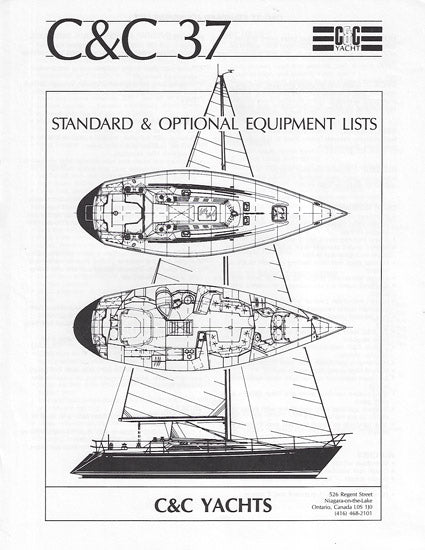C&C 37 Specification Brochure