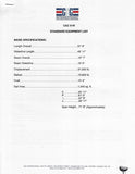 C&C 51R Specification & Line Drawing Package