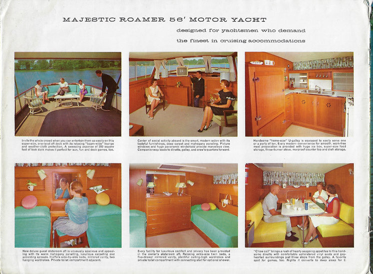 Chris Craft 1960s Roamer Brochure